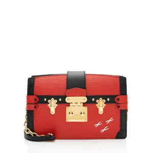 Pre-owned Louis Vuitton Leather Clutches & Wristlets Epi Trunk Clutch