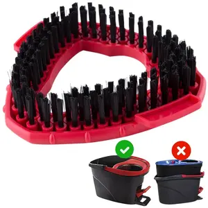 Spin Mop Replace Head Base, 1 Count Scrub Mop Brush Head Replacement for O Cedar EasyWring 1 Tank System, Shower Floor Scrubber, Spin Mop Heads, Spin Mop Replacements