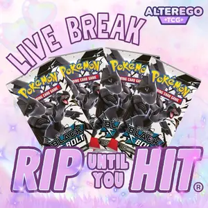RTYH Pokemon TCG S&V Black Bolt Rip Until You Hit