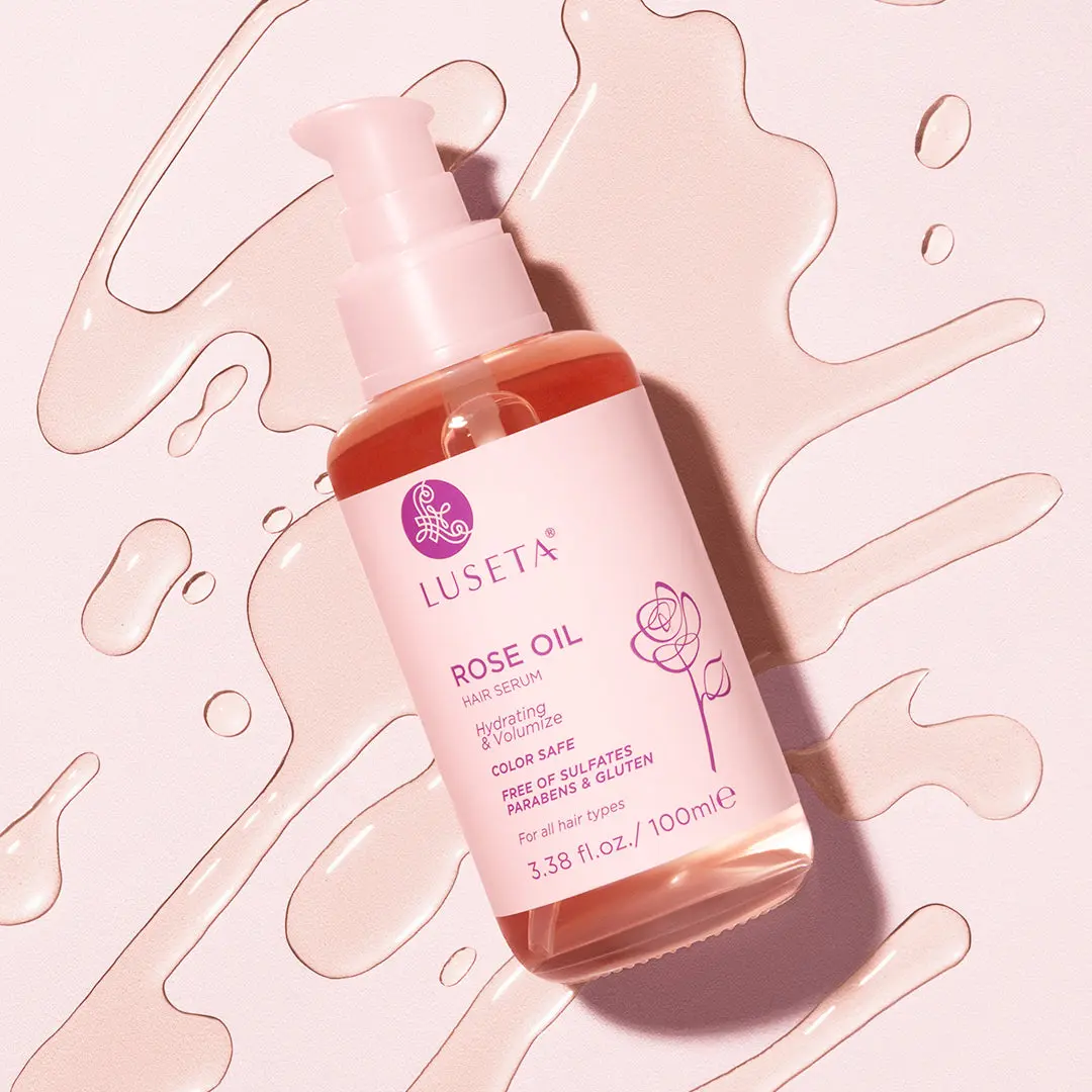 Rose Oil Hair Serum