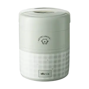 Bear Electric Lunch Box 3 Layers 3 Compartments Vacuum Sealed Food Warmer Portable Bento Box for Office Workers DFH-A20Q7 2L