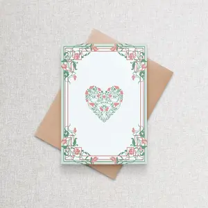 True Work of Heart Pink | Greeting Card