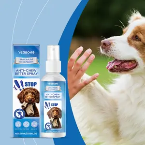 Yegbong Dog Anti-Chewing Spray, Pet Behavior Correction, Prevents Chewing on Tables Chairs Legs, Scratching Sofa, Effective Deterrent