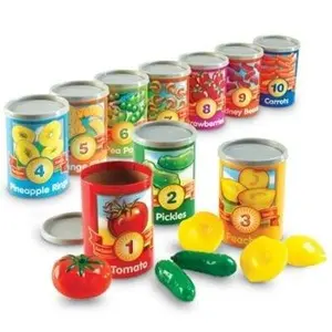1 to 10 Counting Cans