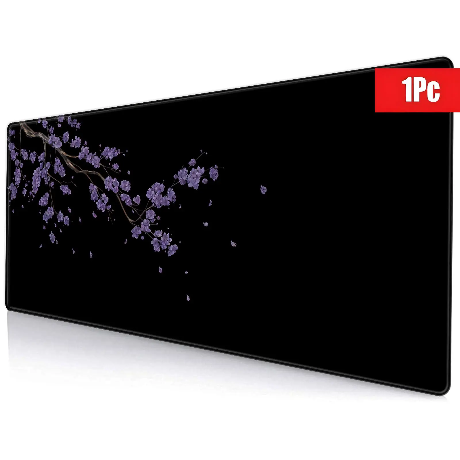 Sakura Pattern Mouse Pad, Rectangle Gaming Mouse Pad, Computer Mouse Pad, Office Desk Keyboard Mat for Home Office, Desk Decor Mat for Home Office, Gaming Mousepad, Gaming Accessory
