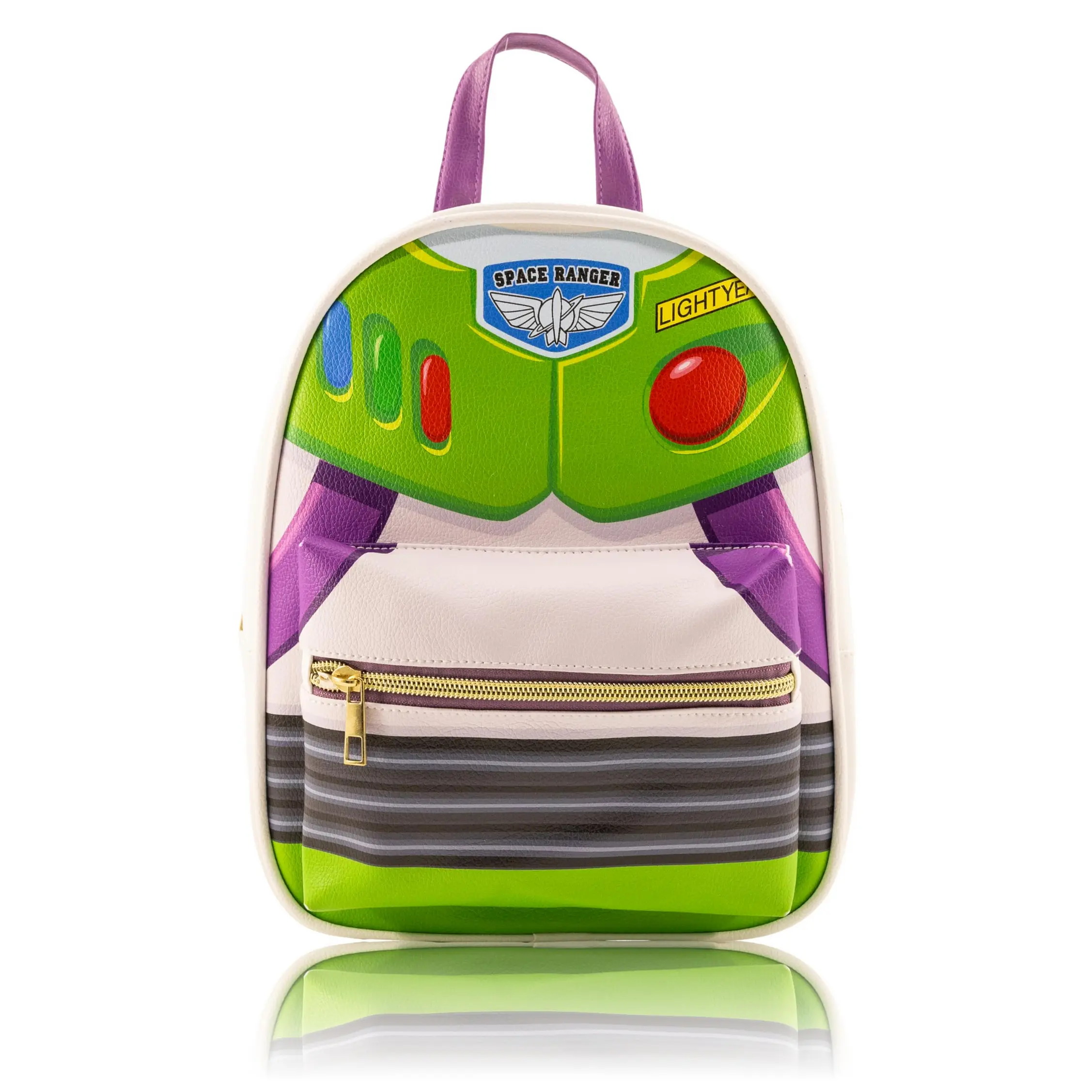 Disney Toy Story Buzz Lightyear Backpack for Kids | Toy Story Bookbag with Space Ranger Suit Graphic | Toddler Travel Bag, Lightweight Mini Backpack Purse for School | Ages 3+
