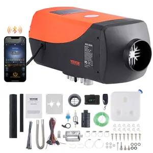 VEVOR Diesel Air Heater, TikTokShopBlackFriday, 12V 8KW Separated Portable Parking Heater with Bluetooth App and LCD, Automatic Altitude Adjustment Max 18045 ft,  Fast Heating Low Noise, Diesel Heater for Truck RV Trailer Camper Van Boat and Indoors
