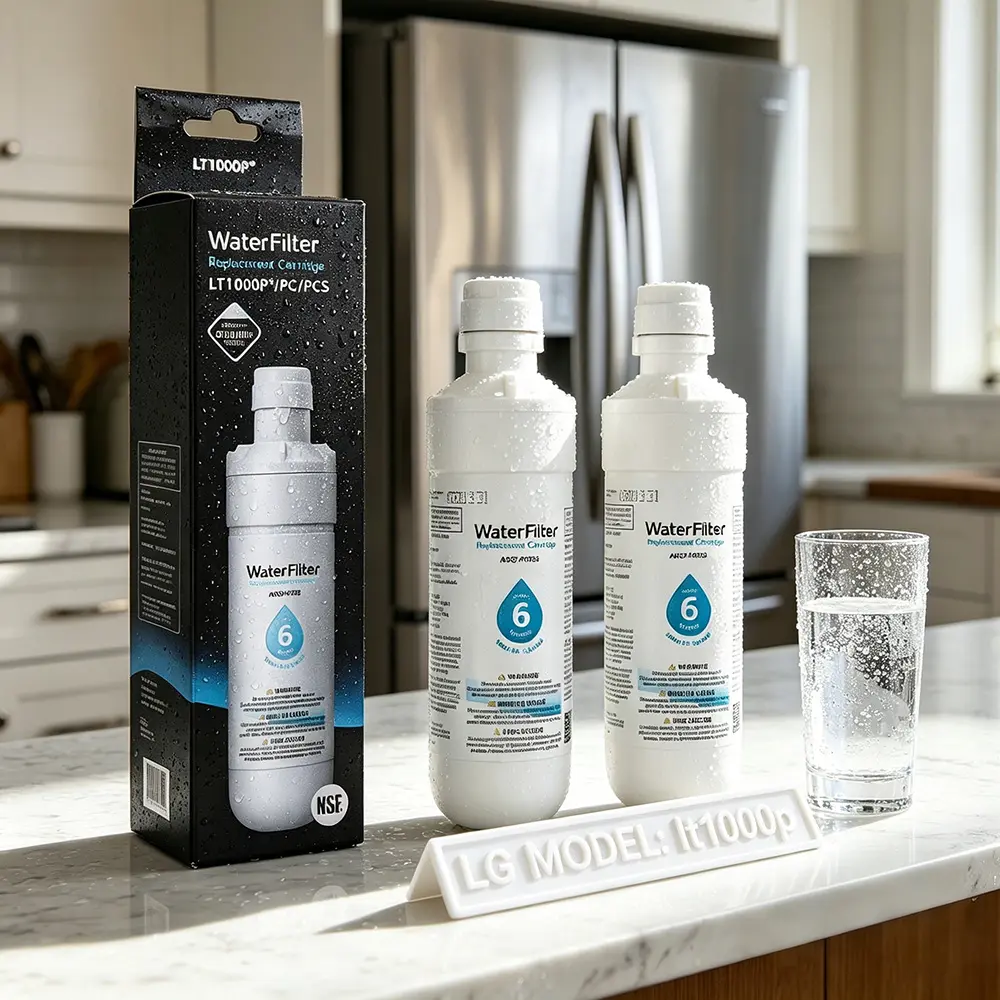 LT1000P Replacement Water Filter, Compatible with LT1000PC/PCS, LT1000PC, LT-1000PC, MDJ64844601, ADQ747935 ADQ74793504 Filter,2 Pack