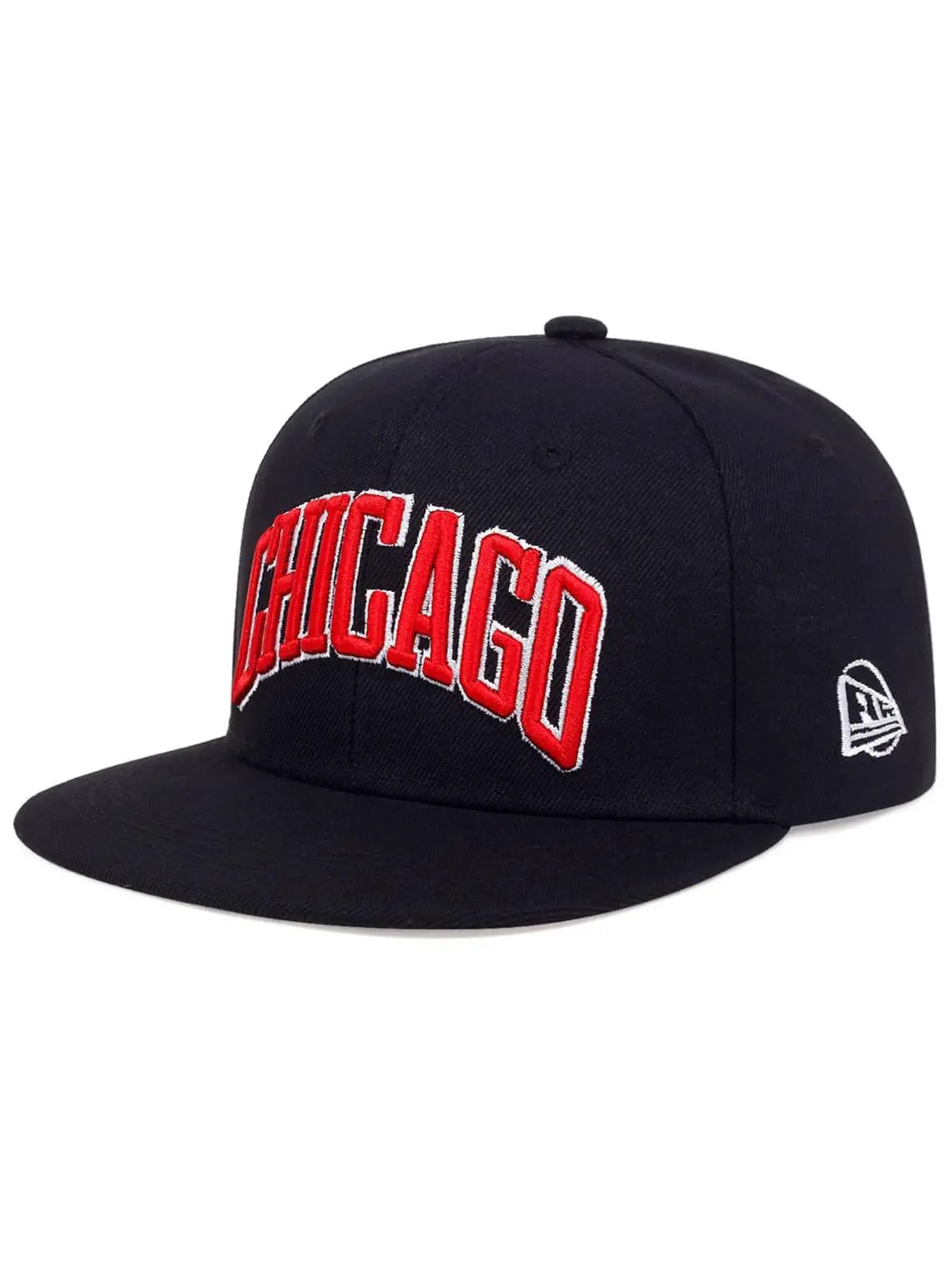 Unisex Chicago Letter Embroidered Baseball Cap, Adjustable Outdoor Sun Protection Hat, Casual Fitted Design for Spring & Fall Travel, Adjustable Snapback Cap, Adjustable Sunscreen Hat, Adjustable Headwear, Graphic Hats, Lightweight Adjustable Cap