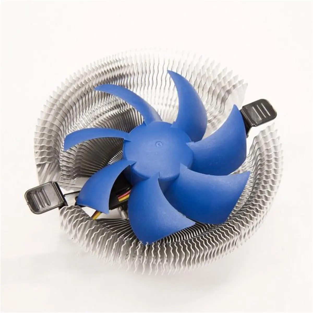 SilenX 92mm Spiral Heat Sink - Compact, 3rd Gen Fluid Dynamic, 8-24 Rated dBA Noise Reduction, Easy Installation, Aluminum Fins, 225g, 2U Rack Mount, Universal Bracket for AMD Computer Heat Dissipation