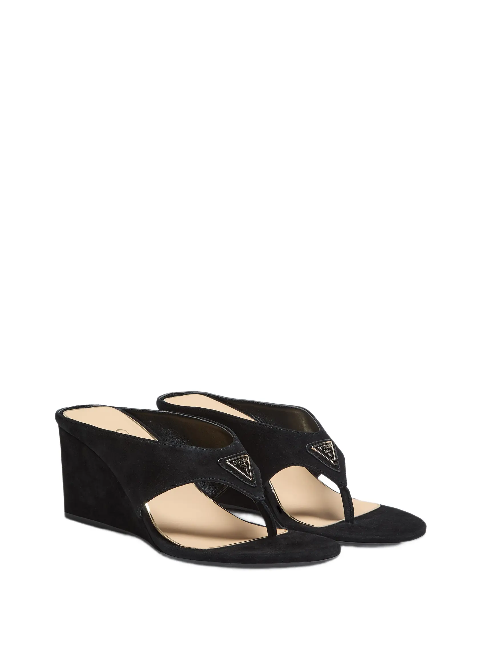 GUESS Female Marchon Logo Wedges