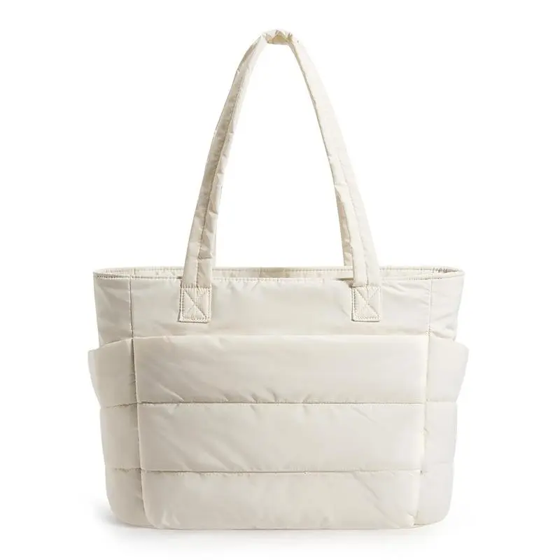 20L Quilted Purse Bag - Lightweight Nylon Fabric, Multifunctional Portable, Unisex Gym Bag for Work, Travel (Sports & Outdoor Accessories), Multifunctional Portable Bag, Quilted Purse Bags summervibes