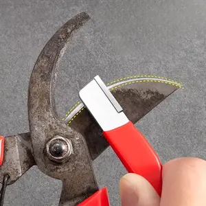 Professional Kitchen Sharpening Stone Set, Kitchenware Tungsten Steel Diamond Ceramic Knife Sharpener, Multifunctional Garden Scissors Sharpener Tool