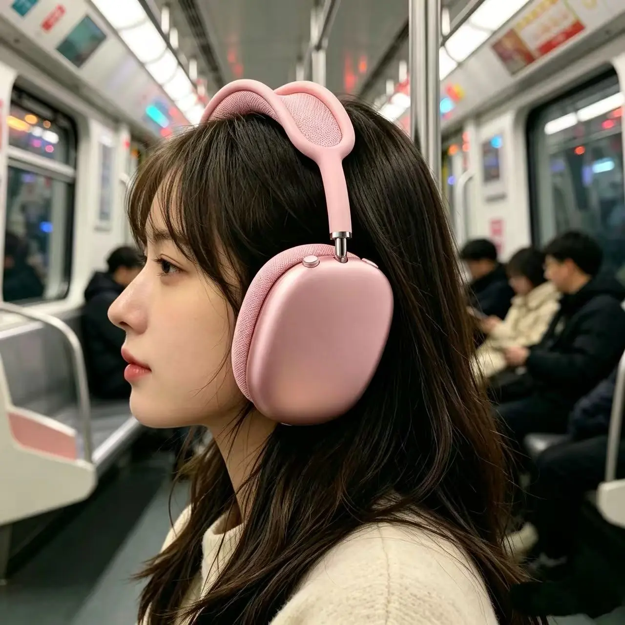 MAXPRO5 Over-Ear Wireless Bluetooth Headphones Magnetic Detachable Ear Cups | Premium Ultra HD Sound | All-Day Full Coverage Comfort Comes with Hard Carry Case & Type-C Charging Cable