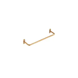 Cottage Brass Hand-Towel Bar
