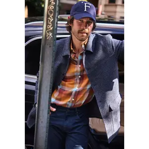 Billy Reid Bold Plaid Tuscumbia Button Down
