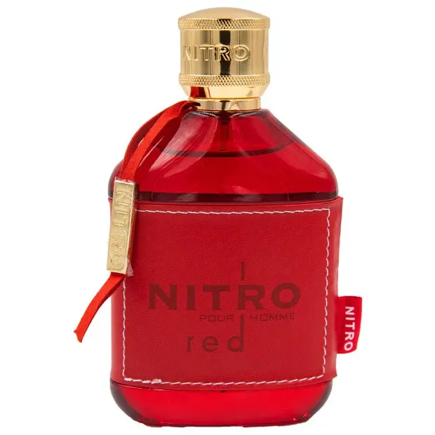Dumont Nitro Red Eau De Parfum - 100ml (3.4 oz) Men's Perfume, Long-Lasting Alcohol-Base Fragrance with Bold Woody, Citrus Aromatic, Warm Aromatic, Woody Citrus Notes for Daytime Wear, Bold Woody Fragrance, Citrus Aromatic Fragrance
