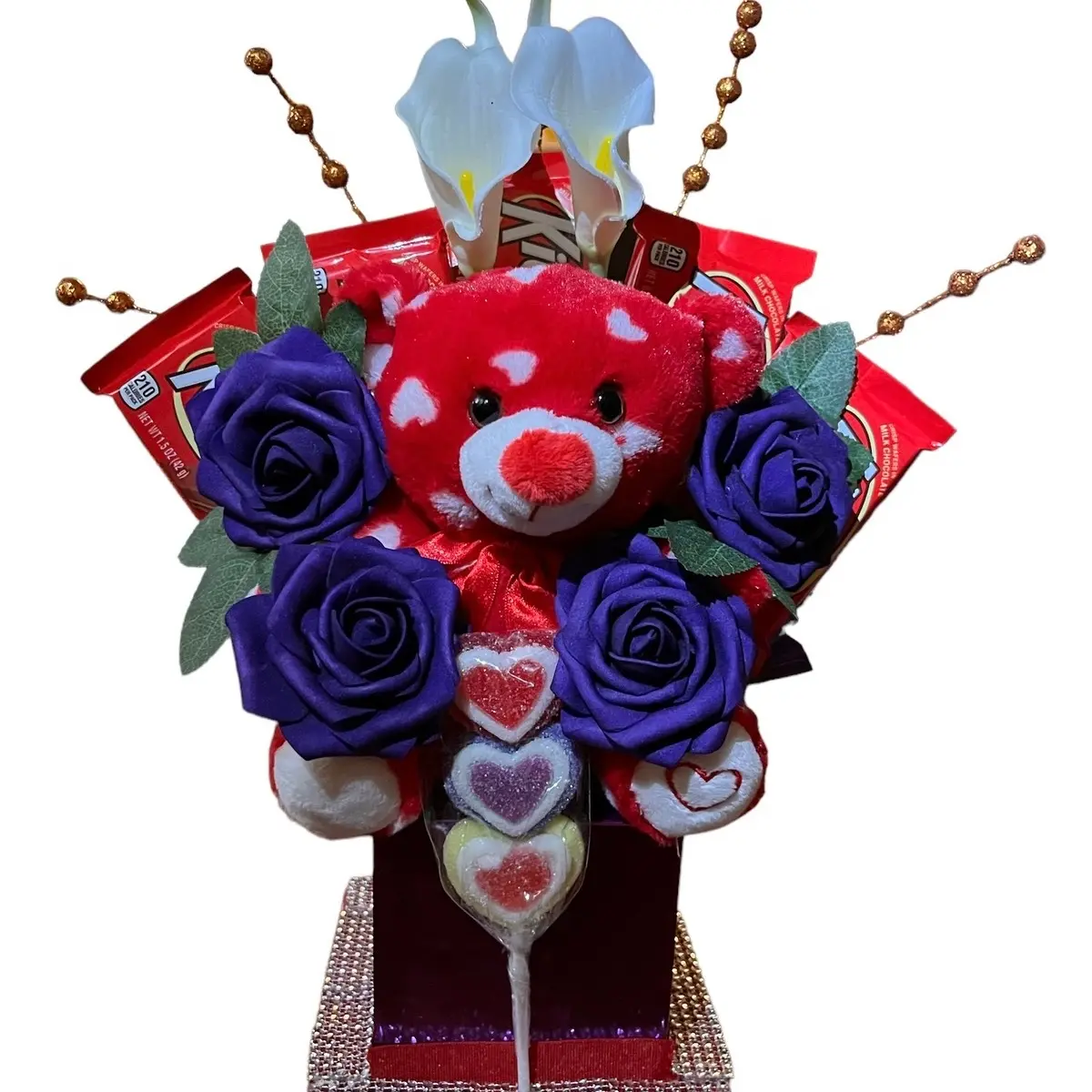 Valentines Candy Bouquet Valentines Candy Bouquet