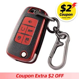 for Chevy Key Fob Cover with Keychain,Soft TPU Key Fob Case for Chevrolet Camaro Cruze Equix Malibu Trailblazer Impala Sonic Buick Cascada Encore Car key Accessories