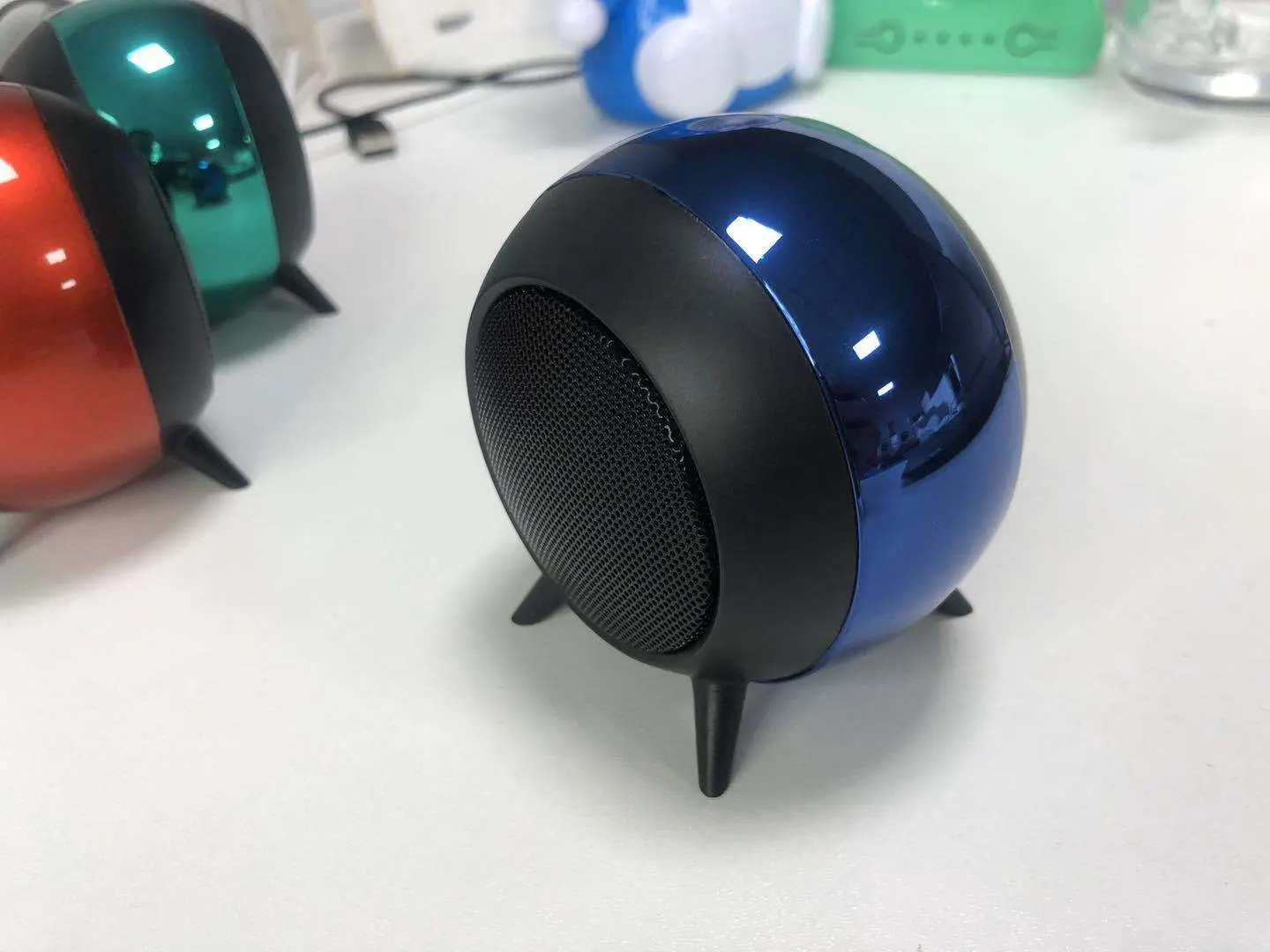 Wireless Bluetooth Speaker, High-Volume Subwoofer, USB-Enabled, Water-Proof, Metal-Bodied with Easy-Press Buttons