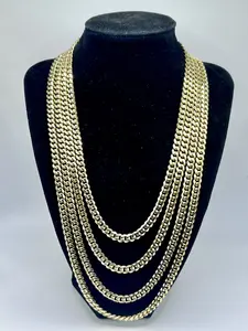 6mm 14k Gold Cuban Link Chain