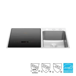 FOTILE SD2F-P5 3-in-1 In-Sink Dishwasher with HydroJet Cleaning Produce Wash & Pur-Drainage Odor-Free Storage Fast 15-Min Wash Energy Star Certified Compact Design Ideal for RVs Boats & Small Kitchens