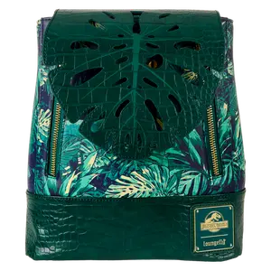 Loungefly Universal Jurassic World Jungle Glow-in-the-Dark Mini Backpack