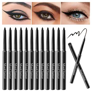 12pcs Precise Liquid Eyeliner Pencil Set Long Lasting Makeup Quick Dry Not Easy To Fade Portable Waterproof Smooth Freckle Pens Significantly High Colored Cosmetic