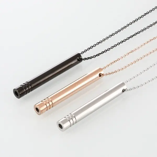 Stress Relief Necklaces Quit Vaping Necklace Mindful Necklace Whistle