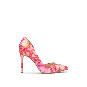 Prizma D'Orsay Pump in Pink Floral