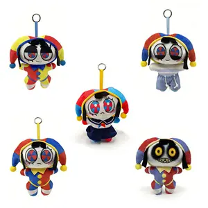 The Amazing Digital Circus Pomni Plush Keychain 6.69in Cute Jester Stuffed Toy For Fans dolls baby dolls plushies stuffed animals