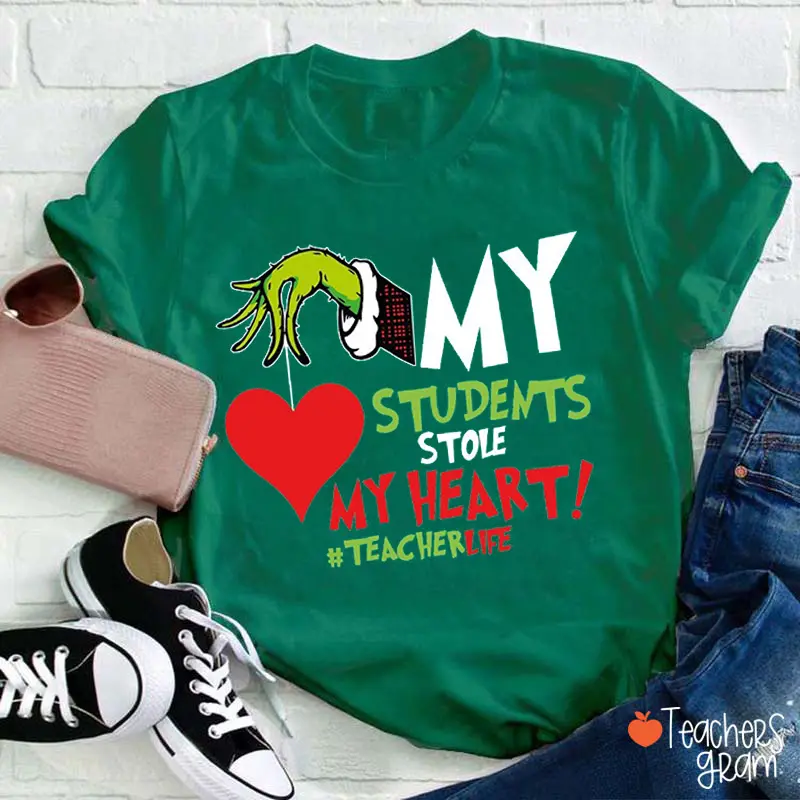Personalized Hashtag My Students Stole My Heart Teacher T-Shirt, Womens Valentines Day Sweatshirt, Cute Valentine Sweatshirt, Womens Valentines Day Sweater, Valentines Day Shirt, Valentines Shirt