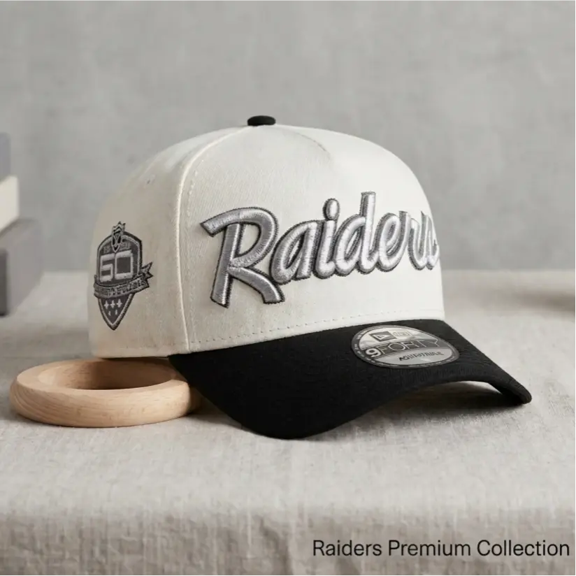 Las Vegas Raiders New Era 9FIFTY Hat, Adjustable Snapback, Raised Embroidered Logo, Everyday Streetwear Style for Men & Women #HatsMen #BaseballCap