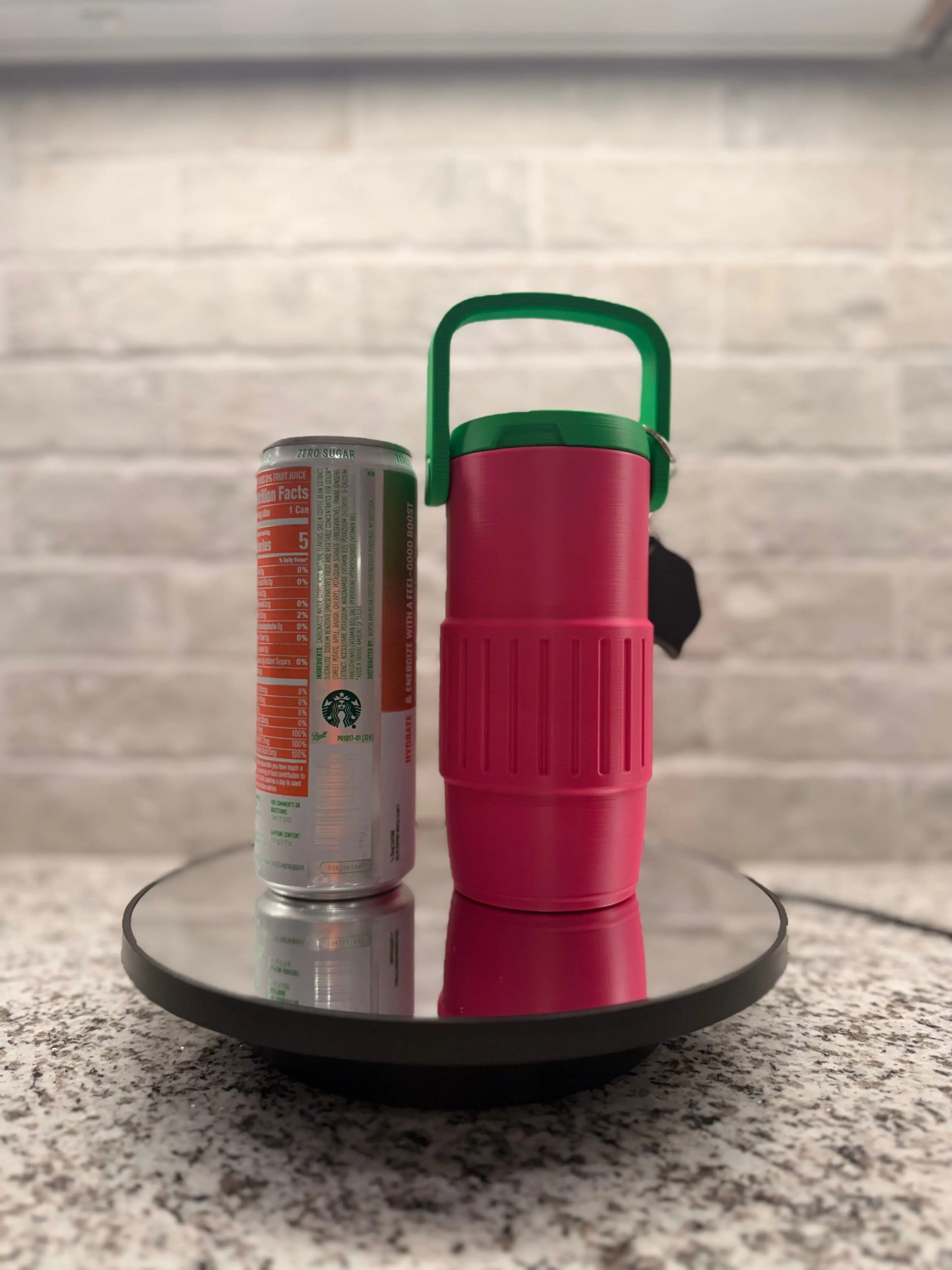 Personalized 3D Printed Skinny Can Koozy - 12oz Skinny Shape, Lightweight, Personalised Print, Beach-Casual-Businesses Kitchenware Drinkware Accessory
