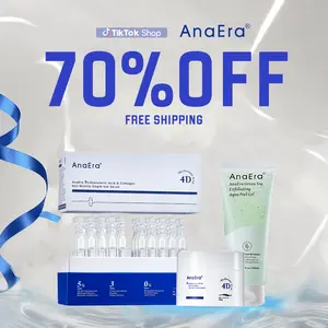 AnaEra Pro-Grade Age Reset Set | Choose Your Hero Serum: 5% HA Ampoule OR PDRN+Copper Peptide | Prevent Skin Aging | BFS Sterile Technology | Target Wrinkles, Loss of Firmness & Dryness