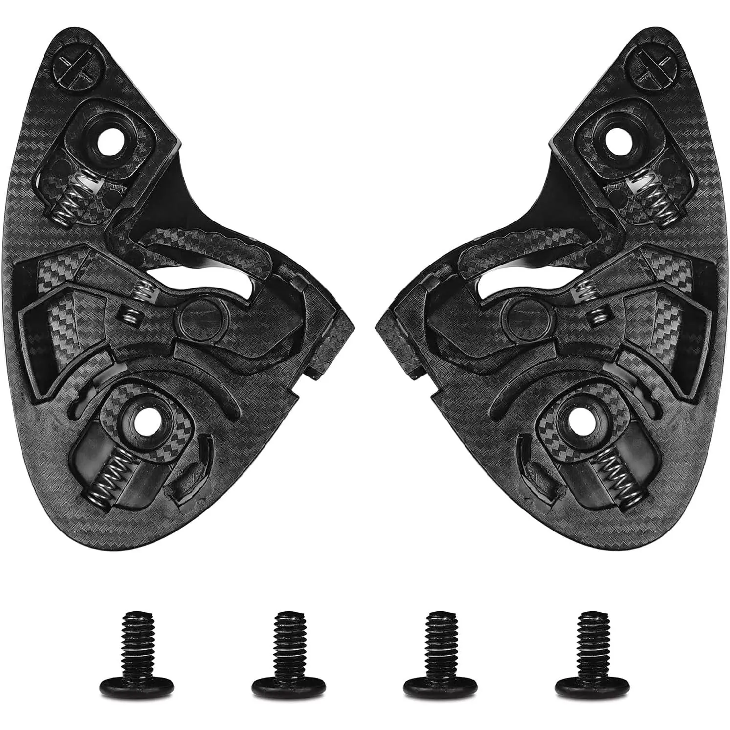 O'NEAL 1SRS Adults Motorcycle Helmet Replacement Interior Padding Kit - Easy-Install Snap-In Cushioned Head Liner, Antimicrobial Odor Control Cheek Pads, Moisture-Wicking Breathable Black X-Large Factory-Matched Accessory