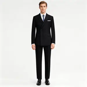 Your New Stylish Suit Is Lit  Double Breasted Mens Suit Set (Dark Green/Black/Grey) | Slim Fit For Office / Date Night / Wedding  Formal Wear That Turns Heads bedazzled  suit business jacket luxury  suits men 2 piece sets slim fit