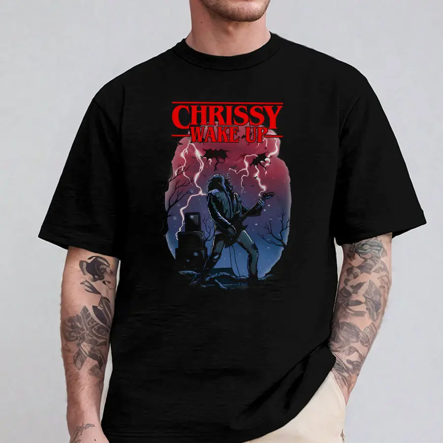Eddie Chrissy Wake Up Shirt, Eddie Munson Rock Hoodie, StrangerT Funny Tee