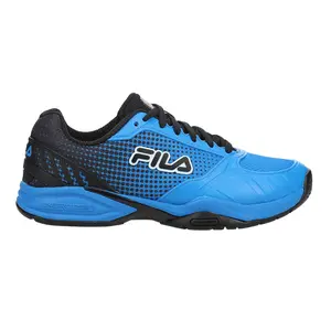 Fila Mens Volley Zone Pickleball Pickleball Sneakers Shoes - Blue