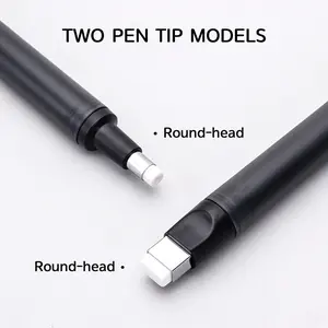 Professional Art Drawing Eraser, Dust-Free Button Design, Ideal for Quick Sketches, Eraser, Dual-Headed Pencil Shape, Daily Use