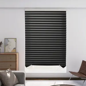 VEVOR Paper Blinds, 6 Pack, 36 inx 72 in, Temporary Blackout Pleated Paper Shades, No Tools No Drilling, Pleated Blinds with Adhesive, Easy to Cut and install, for Indoor Windows, Kitchen, BedroomVEVOR Super Brand Day