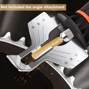 Chain saw sharpening tool with burrs, replacement Abrasive stone, suitable for gasoline/electric chain saws