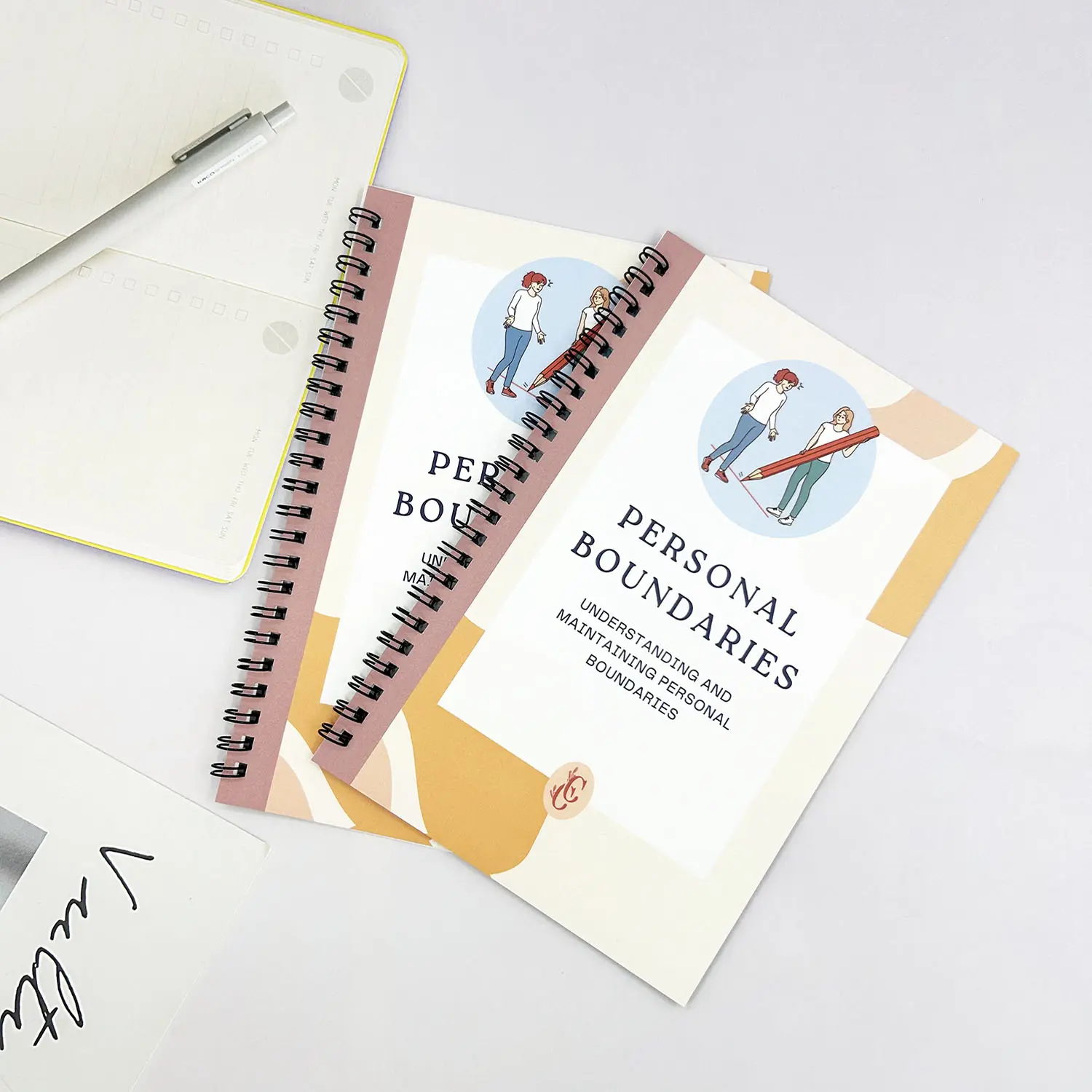 Personal Boundaries Workbook & Dbt Therapy Notebook, Guided Worksheets for Anxiety, Social Skills, Emotional Regulation, Mental Health Journal