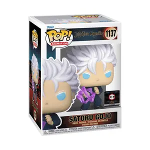 Funko Pop! Jujutsu Kaisen - Satoru Gojo Hollow Purple (Chalice Collectibles) #1137 Exclusive Action Figurine Fashion Vinyl Figure