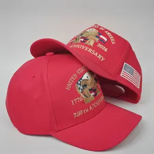 Eagle & Freedom Commemorative Baseball Cap Embroidered Patriotic Dad Hat