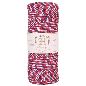 #20 (1mm) Variegated Hemp Cord - Americana