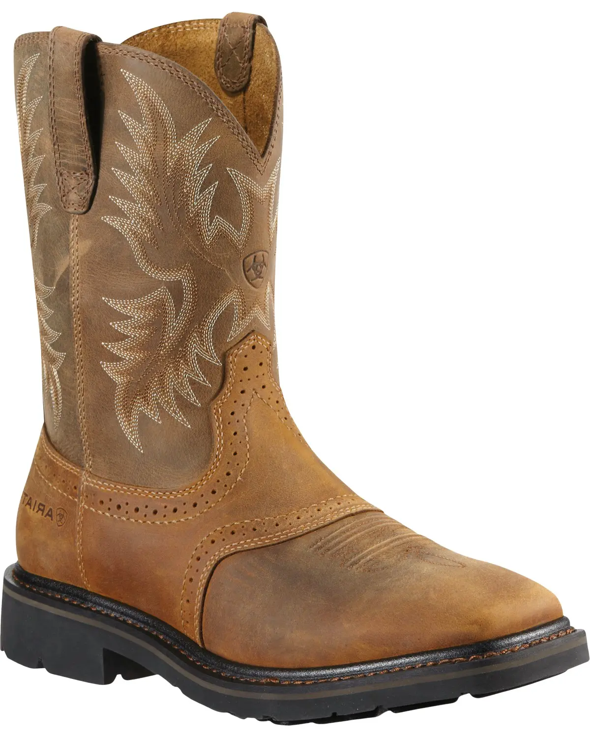 Ariat Men's Men'S Sierra Saddle Western Work Boot Steel Toe - 10010134