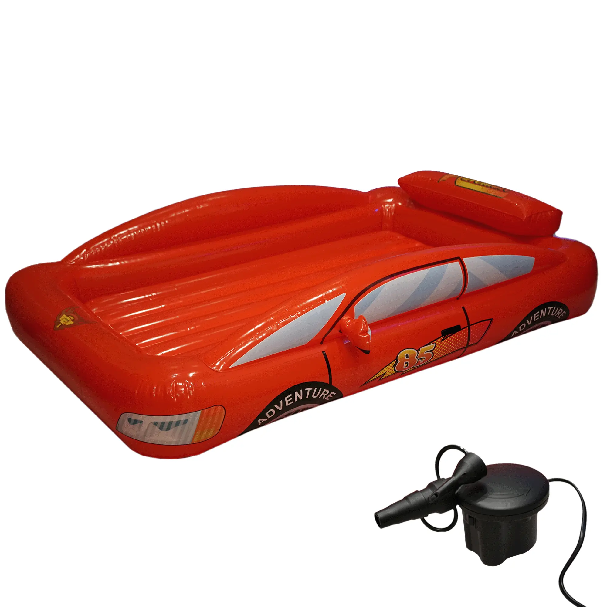 Race Car Blow Up Bed - Lightweight, Versatile Design for Pool, Water & Sand Play (Toys & Hobbies, Sports & Outdoor Play)