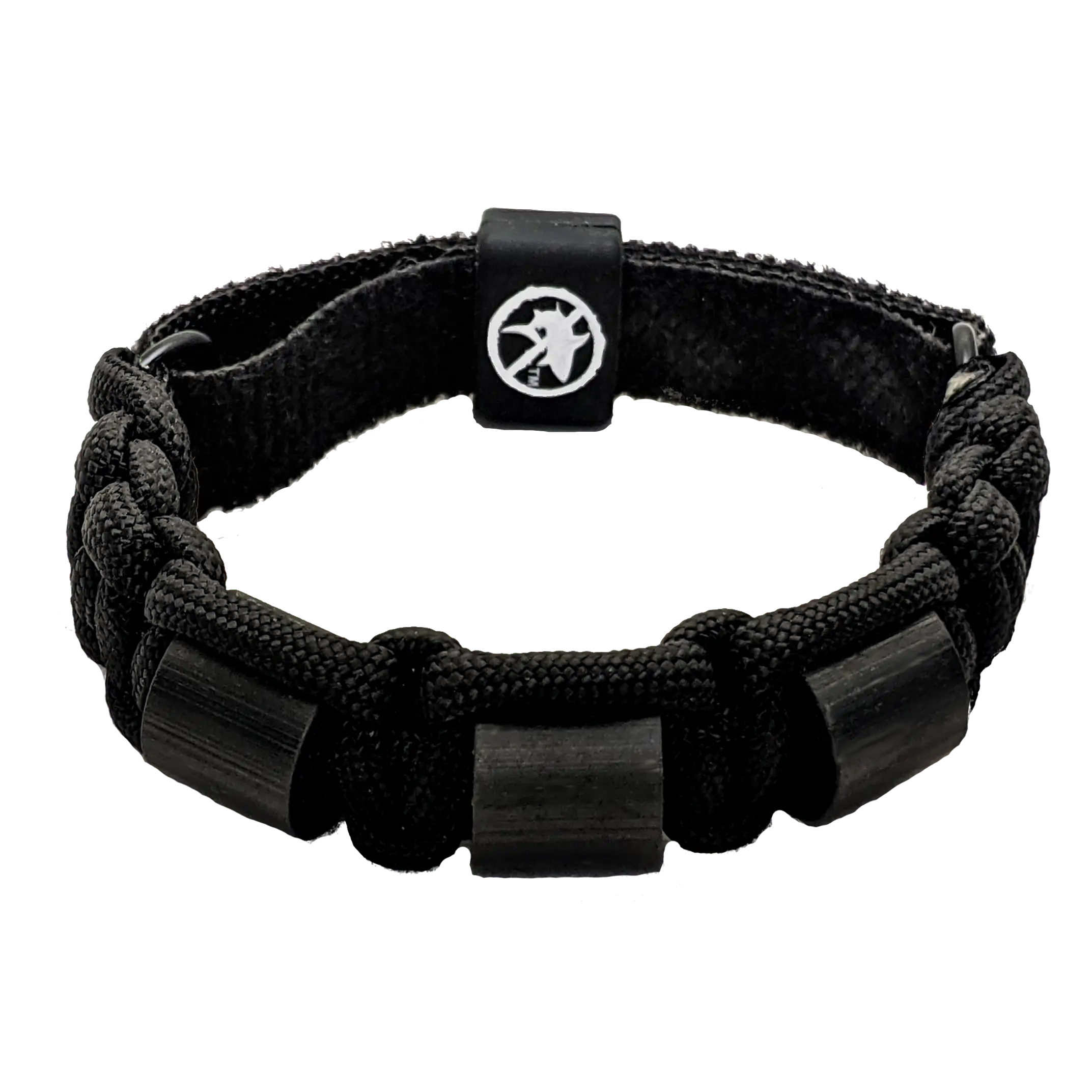 Shark OFF Shark Repellent Bracelet Jewelry - The Rio Noir (Black) - Repel Sharks with Proven Shark Repellent - Adjustable Paracord Bracelet - Non Magnetic, Won't Damage Electronics!