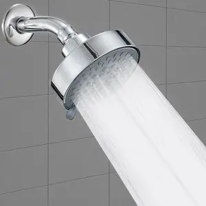 5 Modes High Pressure Shower Head, Bathroom Top Spray Shower Head, Large Water Out Shower Head, Modern Spray Shower, Bathroom Accessories, Shower Head Replacement, Pressure Showerhead, Shower Heads High Pressure Showerheads